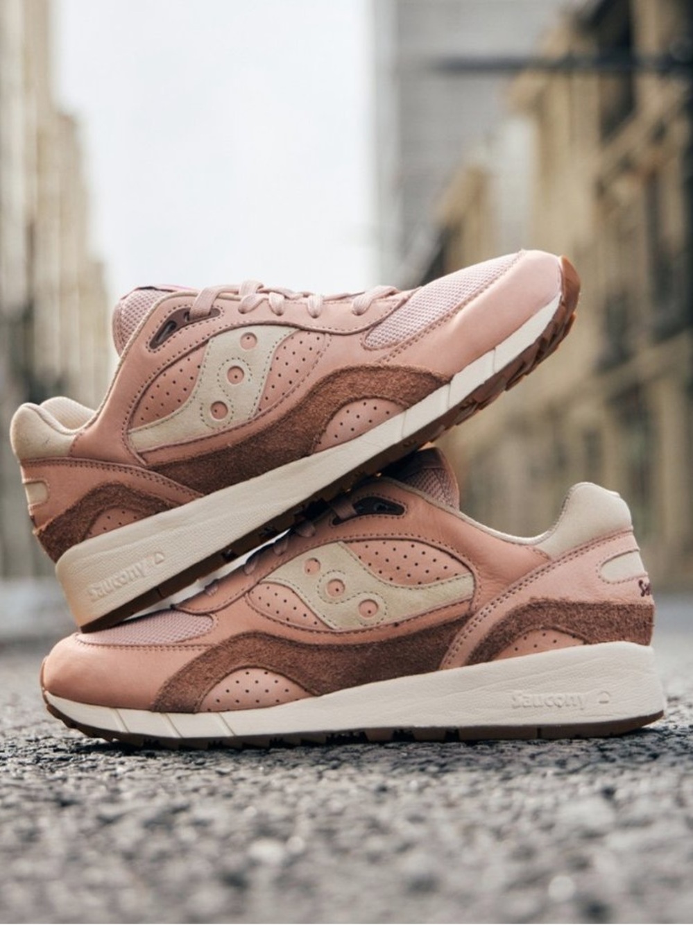 Saucony Originals Shadow 6000 Chromatic Pack Rose Brown Size 8 Men's/9.5 Women's